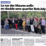 La rue des Maures enfin en double sens quartier Bois-Joly