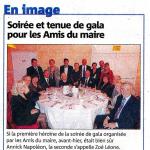 Soirée et tenue de gala pour les amis du Maire