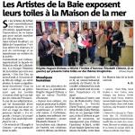 Les artistes de la Baie exposent...