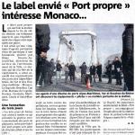 Le label envié "Port propre" intéresse Monaco