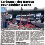 Carénage : des travaux pour doubler la zone