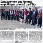L'engagement des femmes en politique valorisé par l'Etat