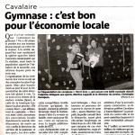 Gymnase : c'est bon pour l'économie locale