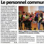 Le personnel communal honoré