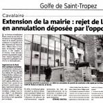Extension de la mairie : rejet de la requête en annulation...