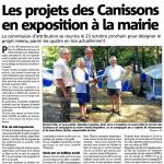 Le projet des Canissons en exposition à la mairie