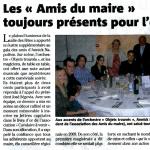 Les "Amis du maire" toujours présents pour l'élue