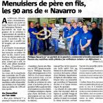 Menuisiers de père en fils, les 90 ans de "Navarro"