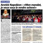 Mon mandat, je veux vous le rendre achevé