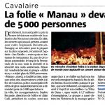 La folie "Manau" devant plus de 5000 personnes