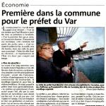 Première dans la commune pour le préfet du Var 