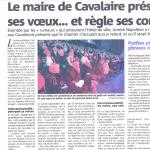 Le maire de Cavalaire présente ses voeux