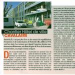 Chantier de l'Hôtel de Ville