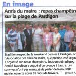 Pique-nique des amis du maire