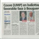Couve en ballotage favorable