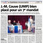JM Couve bien placé pour un 7e mandat